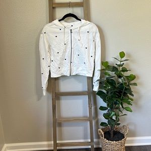 Splendid Heart Zip Hoodie